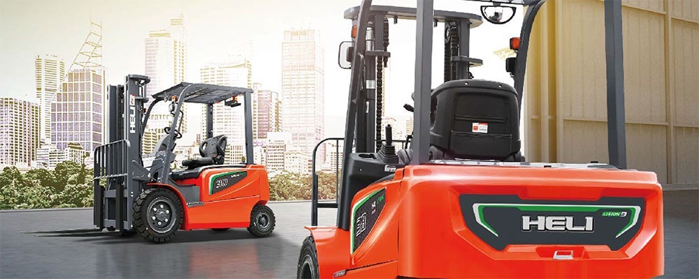 Heli heftruck helpt u veiliger te werken